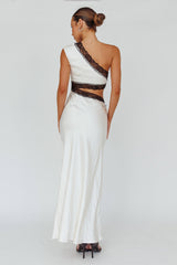 Mahli One-Shoulder Maxi Dress Champagne